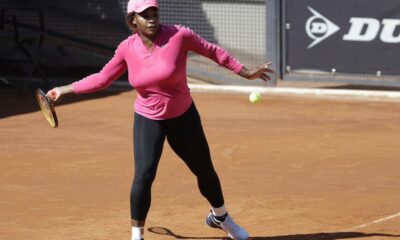 Serena Williams says she arrives in Rome pretty fresh