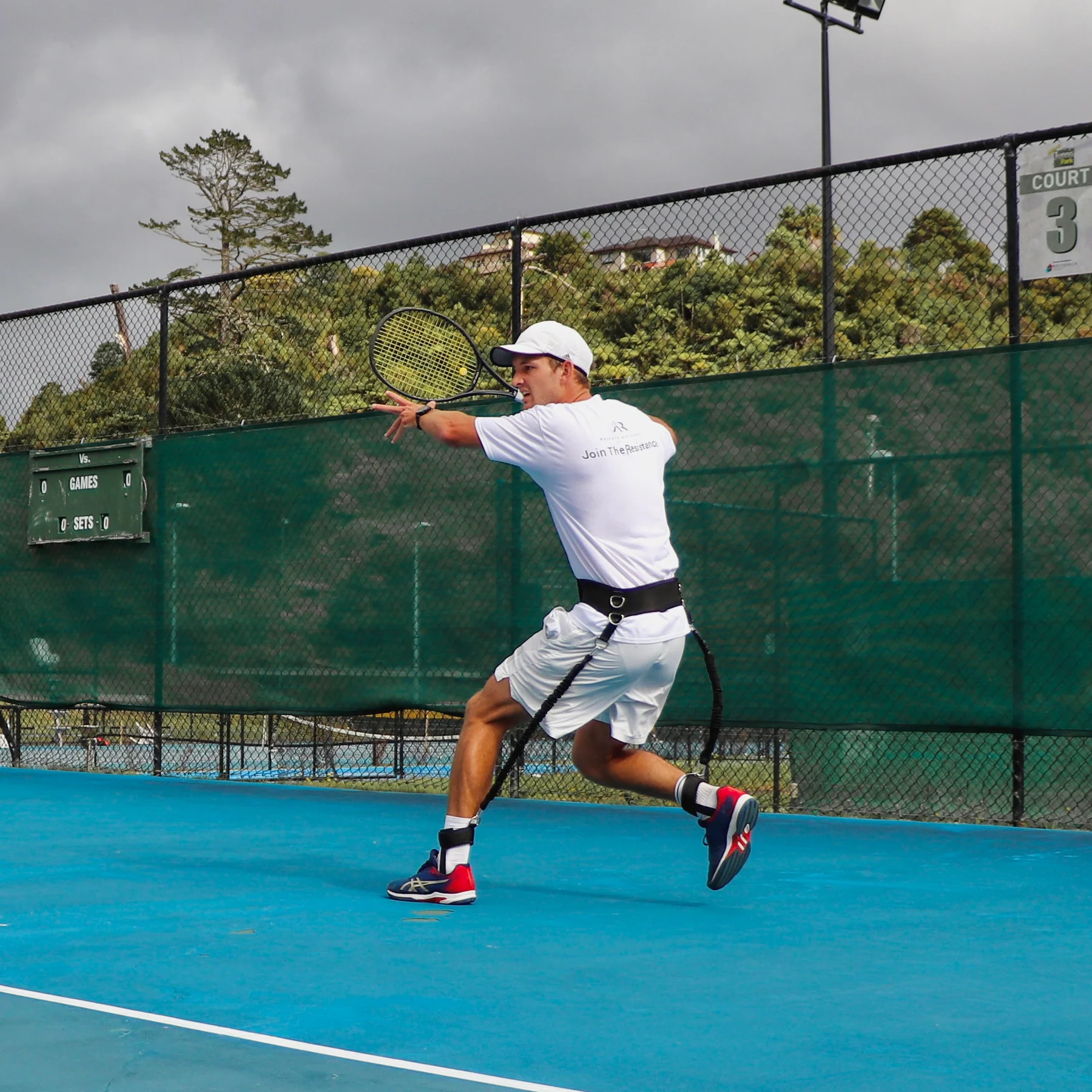gravity belt allenamento tennis