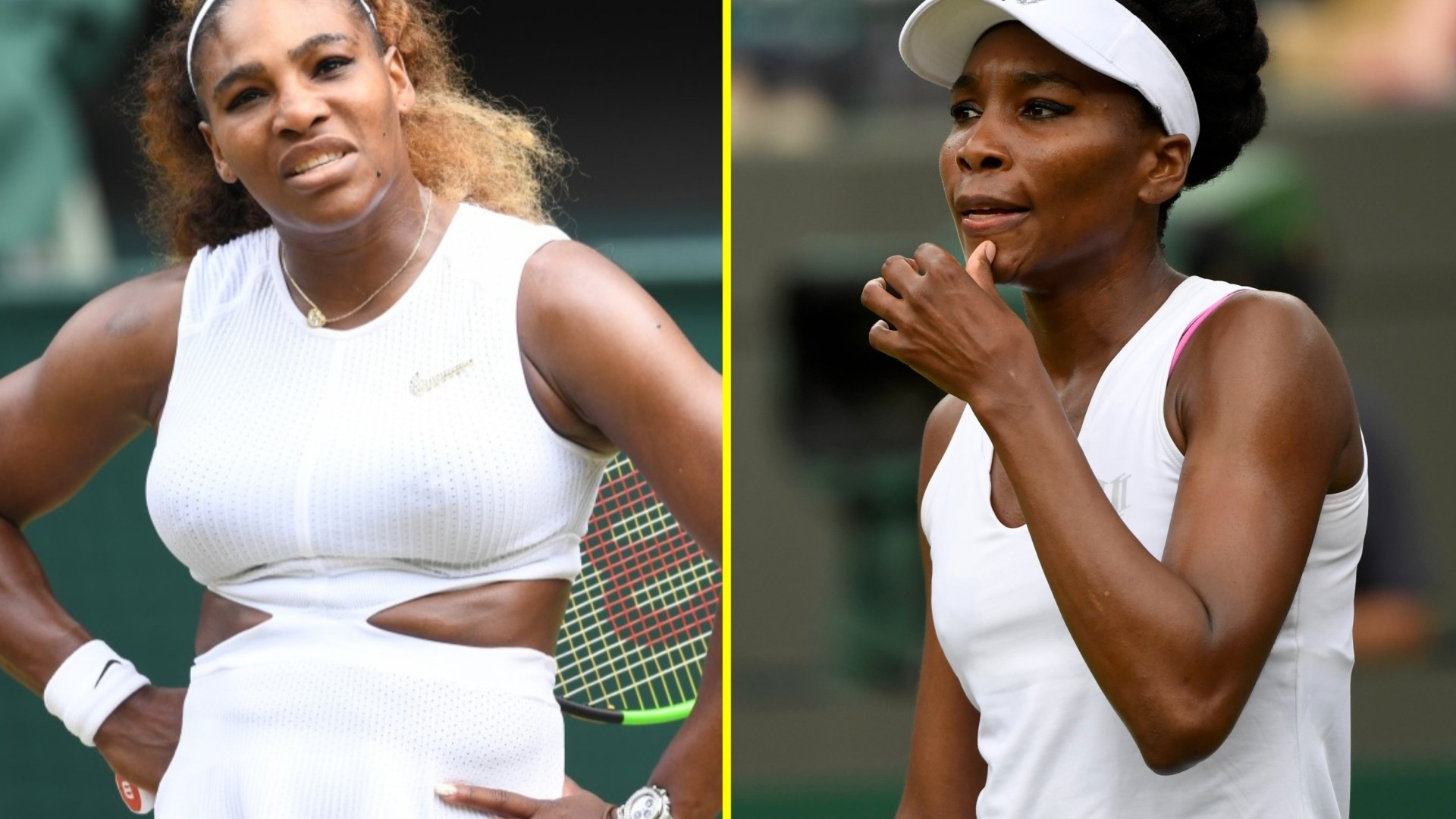 Regola sorpresa a Wimbledon: Venus Williams colta di sorpresa, Serena commette grave errore