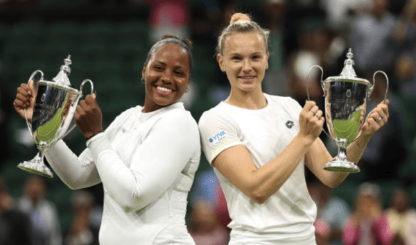 Townsend trionfa al primo torneo di doppio importante con Siniakova a Wimbledon