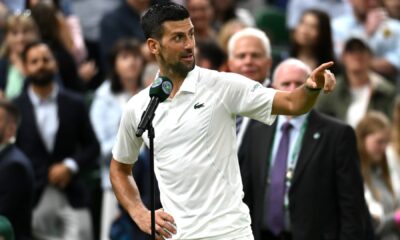 Djokovic sconfida i fan “irrispettosi” a Wimbledon: “Non potete toccarmi